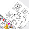 Playful Pups Colouring Book