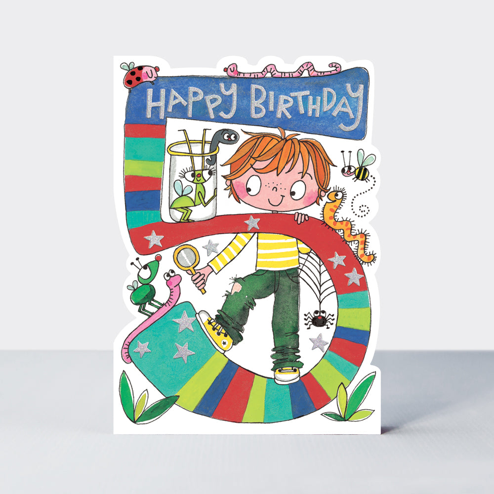 Star Jumps - Age 5 boy &amp; bugs