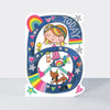 Star Jumps - Age 6 rainbow girl