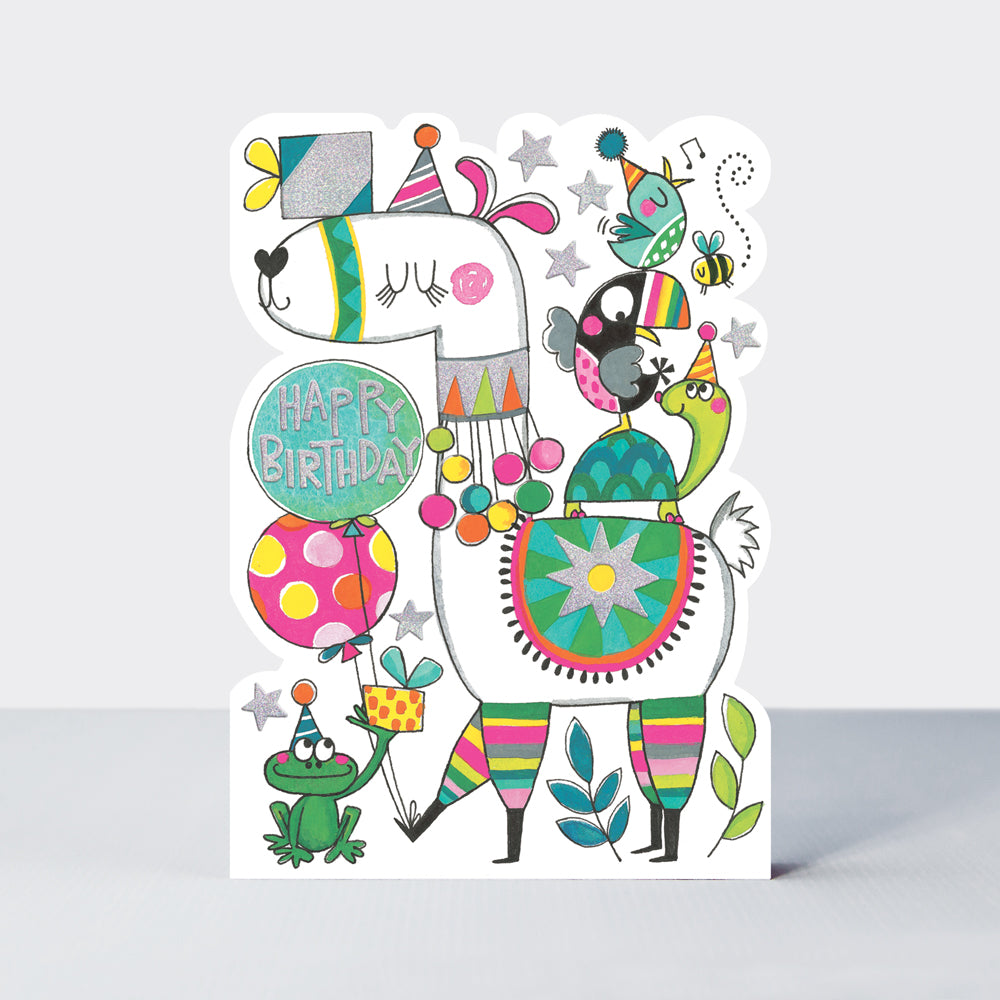 Star Jumps - Happy Birthday Llama