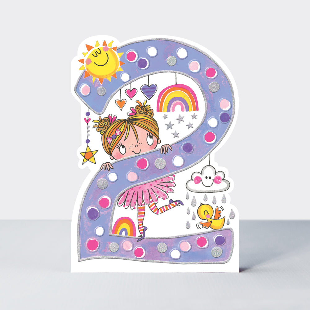 Star Jumps - Age 2 girl &amp; rainbows