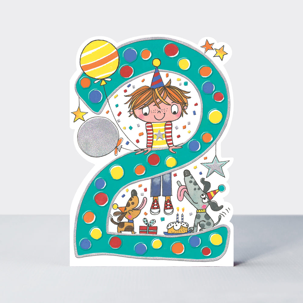 Star Jumps - Age 2 boy & dogs