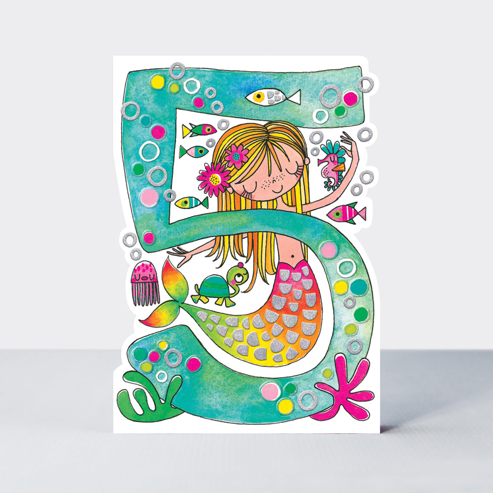 Star Jumps - Age 5 girl mermaid