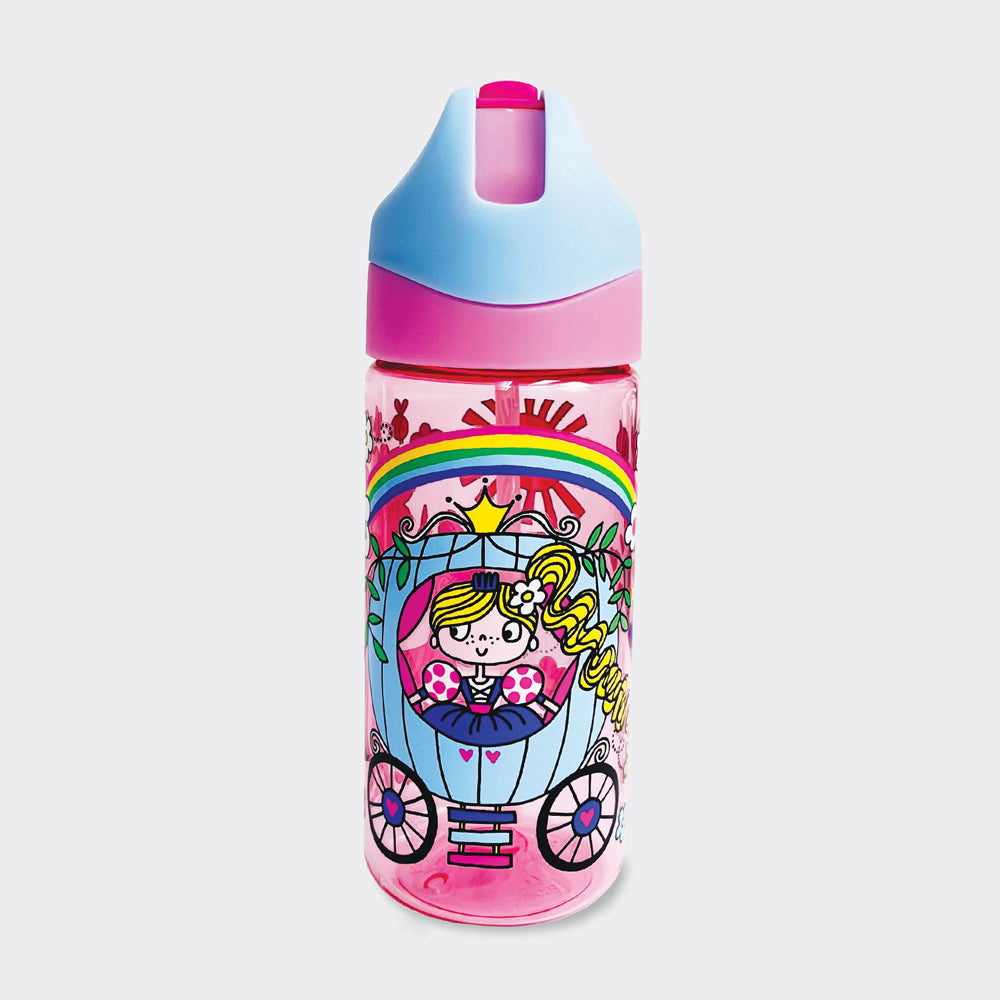 Drinks Bottle With Straw - Little Princess