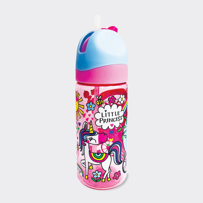 Drinks Bottle With Straw - Little Princess