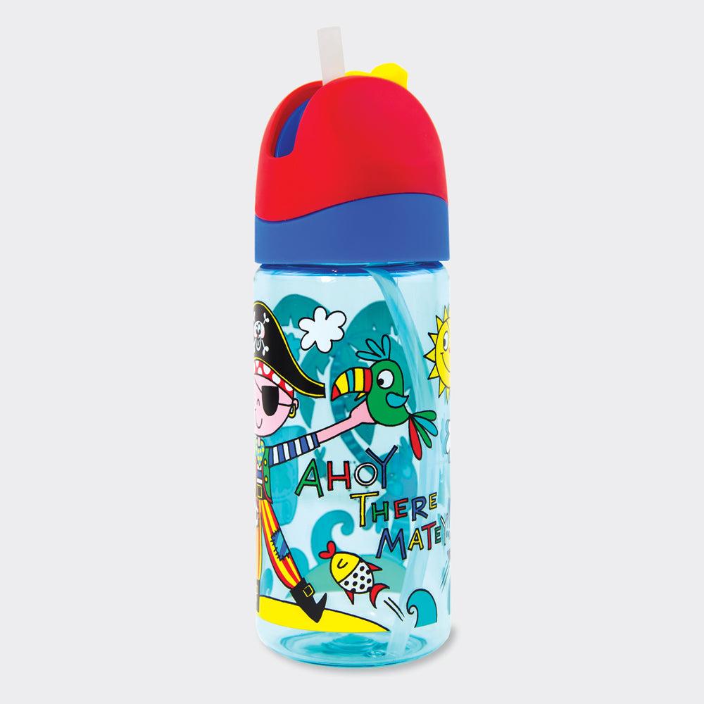Drinks Bottle With Straw - Pirate