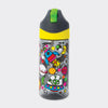 Drinks Bottle With Straw - Space