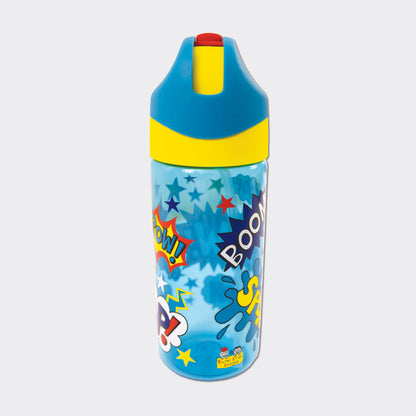 Drinks Bottle With Straw - Super Hero