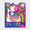 Unicorn Die-Cut Colouring Book With Stickers