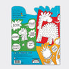 Dinosaur Die-Cut Colouring Book With Stickers
