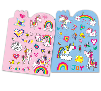 Pre order - Die-Cut Sticker Books - Unicorn
