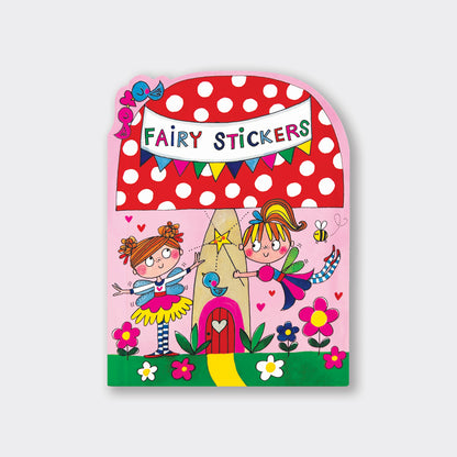 Die-Cut Sticker Book Fairy 8 Pages of Vibrant Stickers