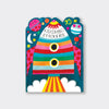Die-Cut Sticker Book Cosmic 8 Pages of Vibrant Stickers