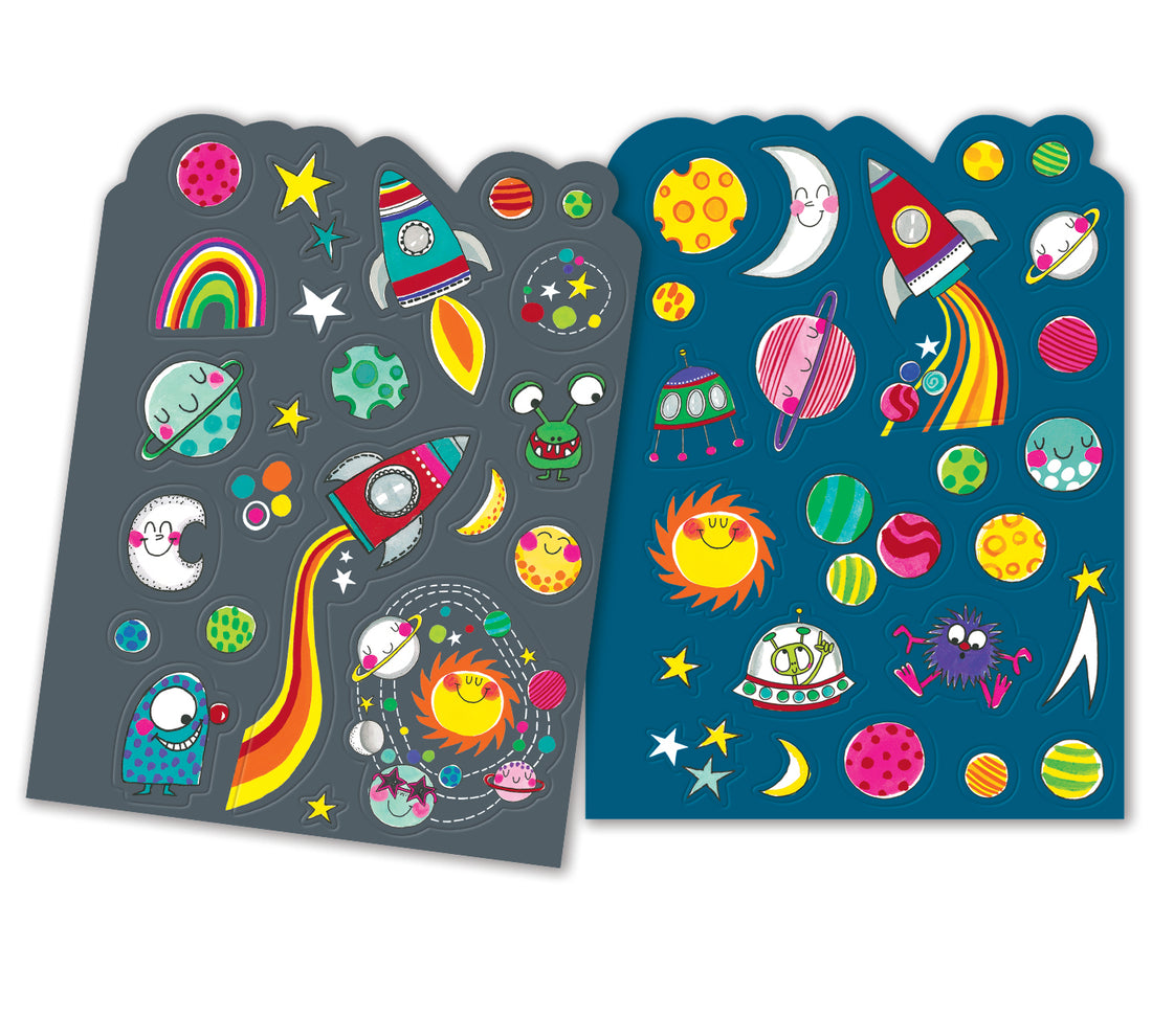 Pre order - Die-Cut Sticker Books - Cosmic