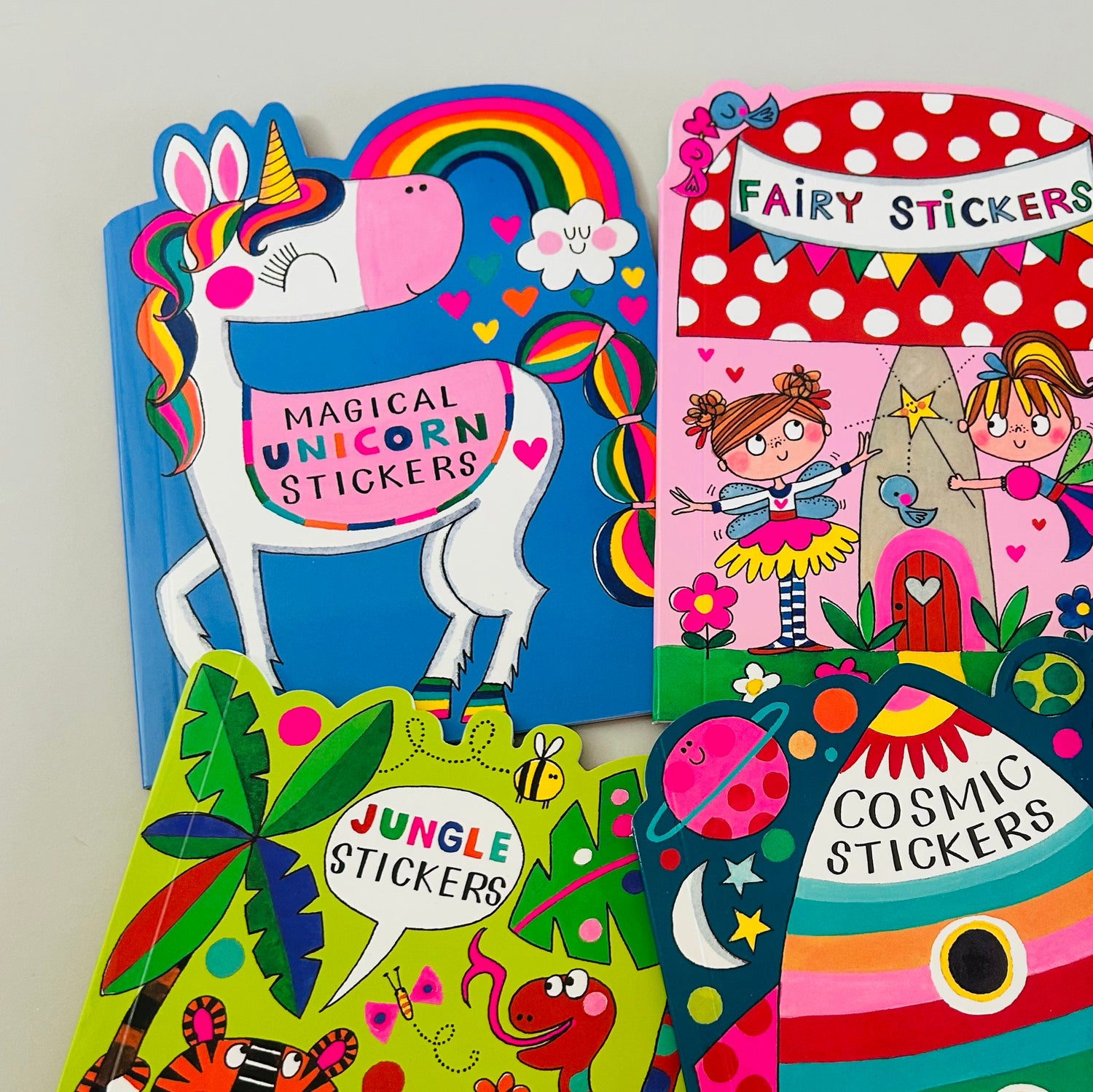 Pre order - Die-Cut Sticker Books - Unicorn