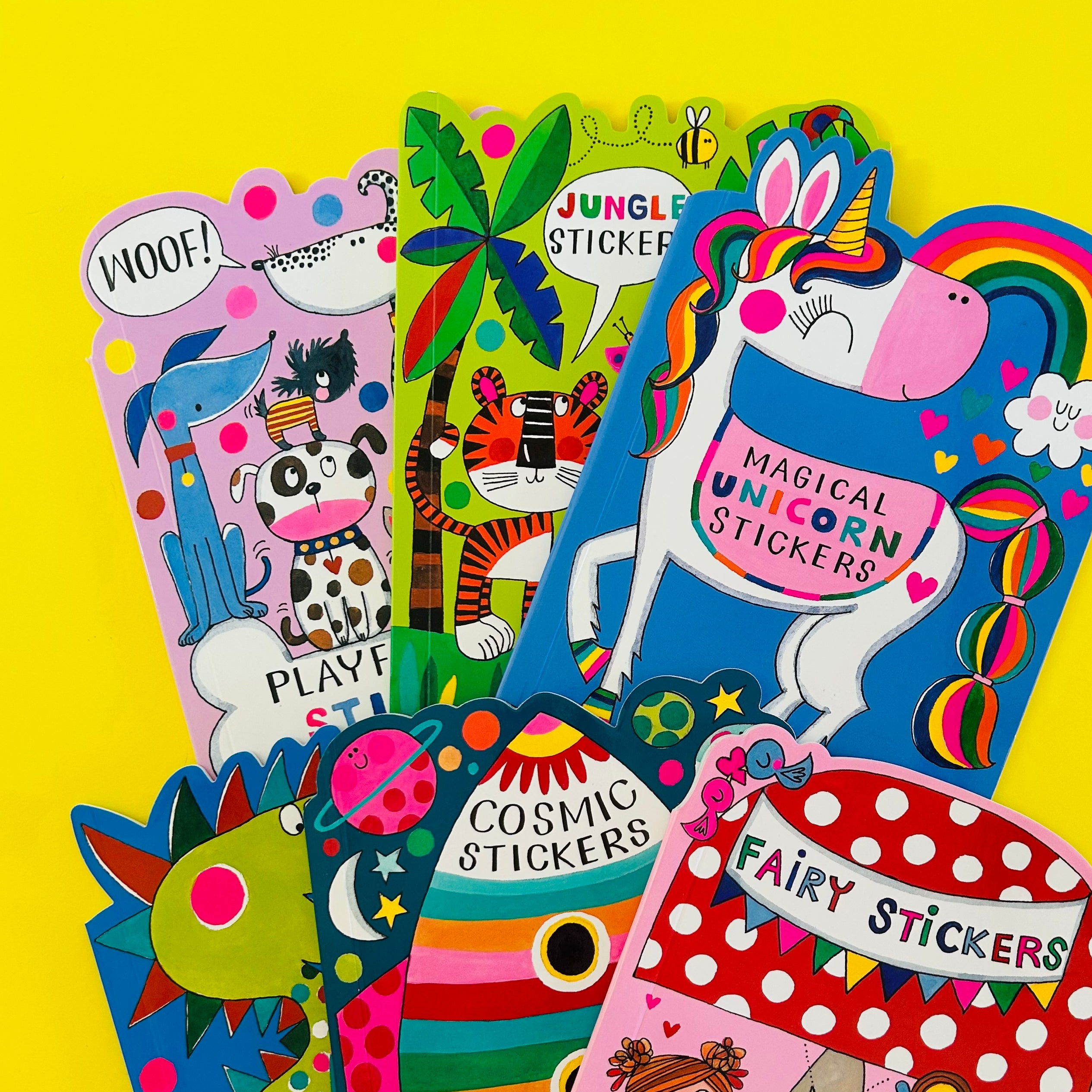 Pre order - Die-Cut Sticker Books - Playful Pups