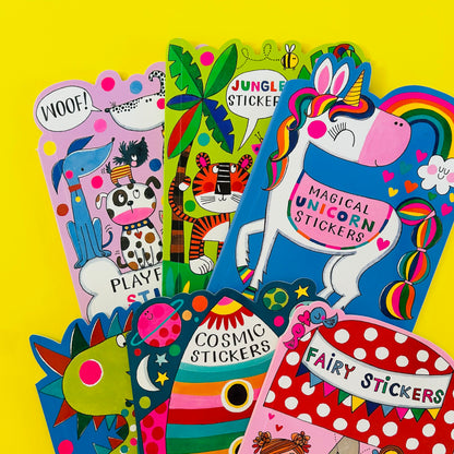 Pre order - Die-Cut Sticker Books - Playful Pups