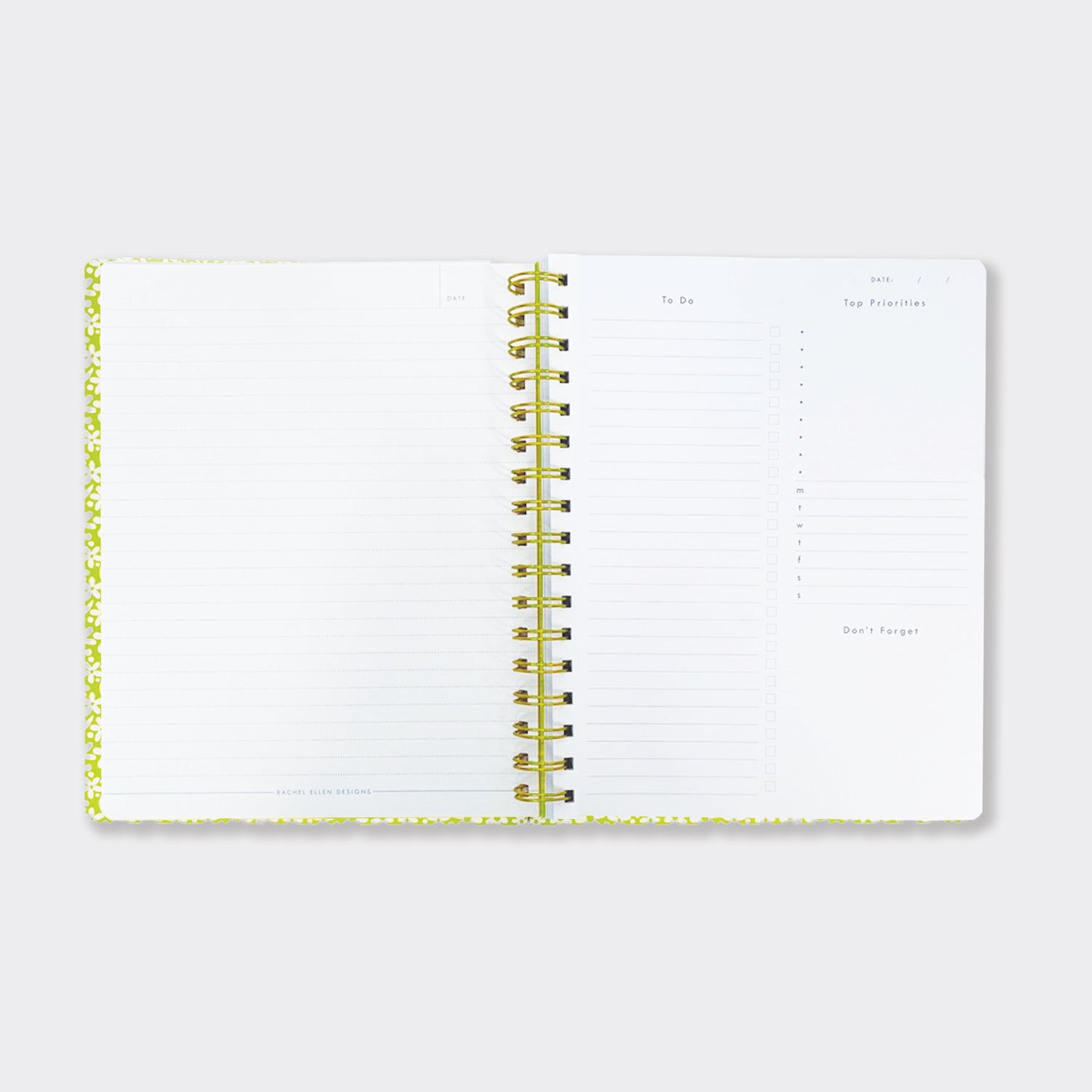 Wiro Notebook - Planner/Florals