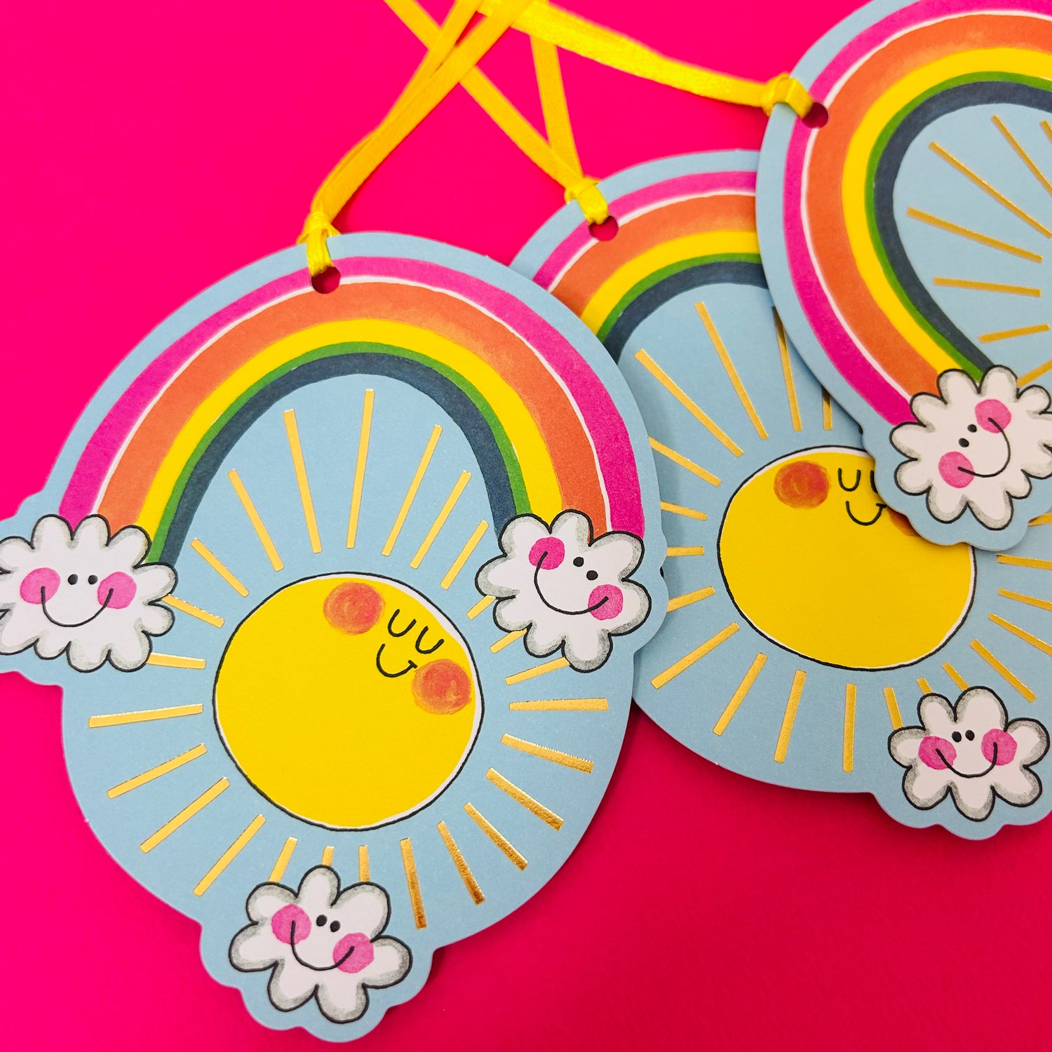 Gift Tags - Sun &amp; Rainbow