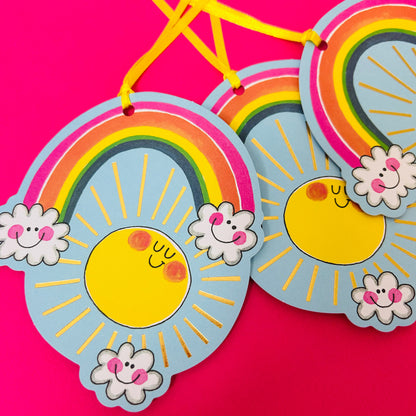 Gift Tags - Sun &amp; Rainbow