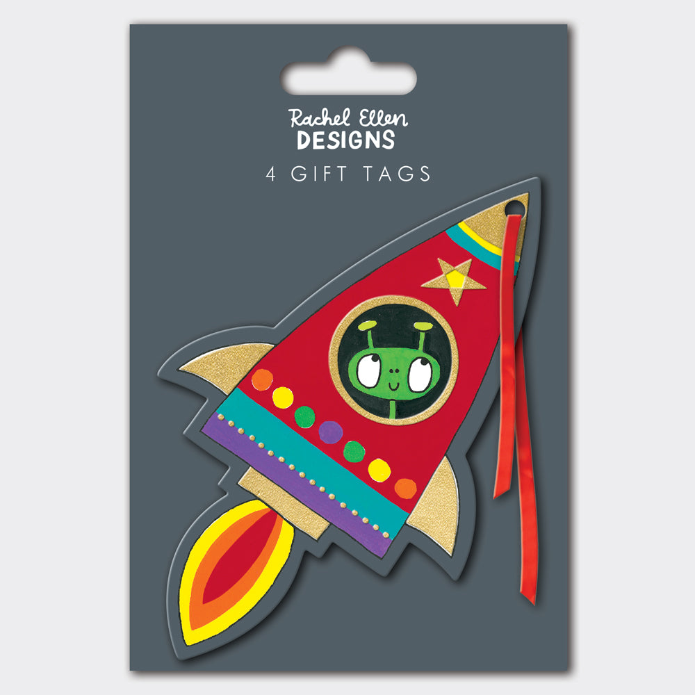 Gift Tags - Rocket