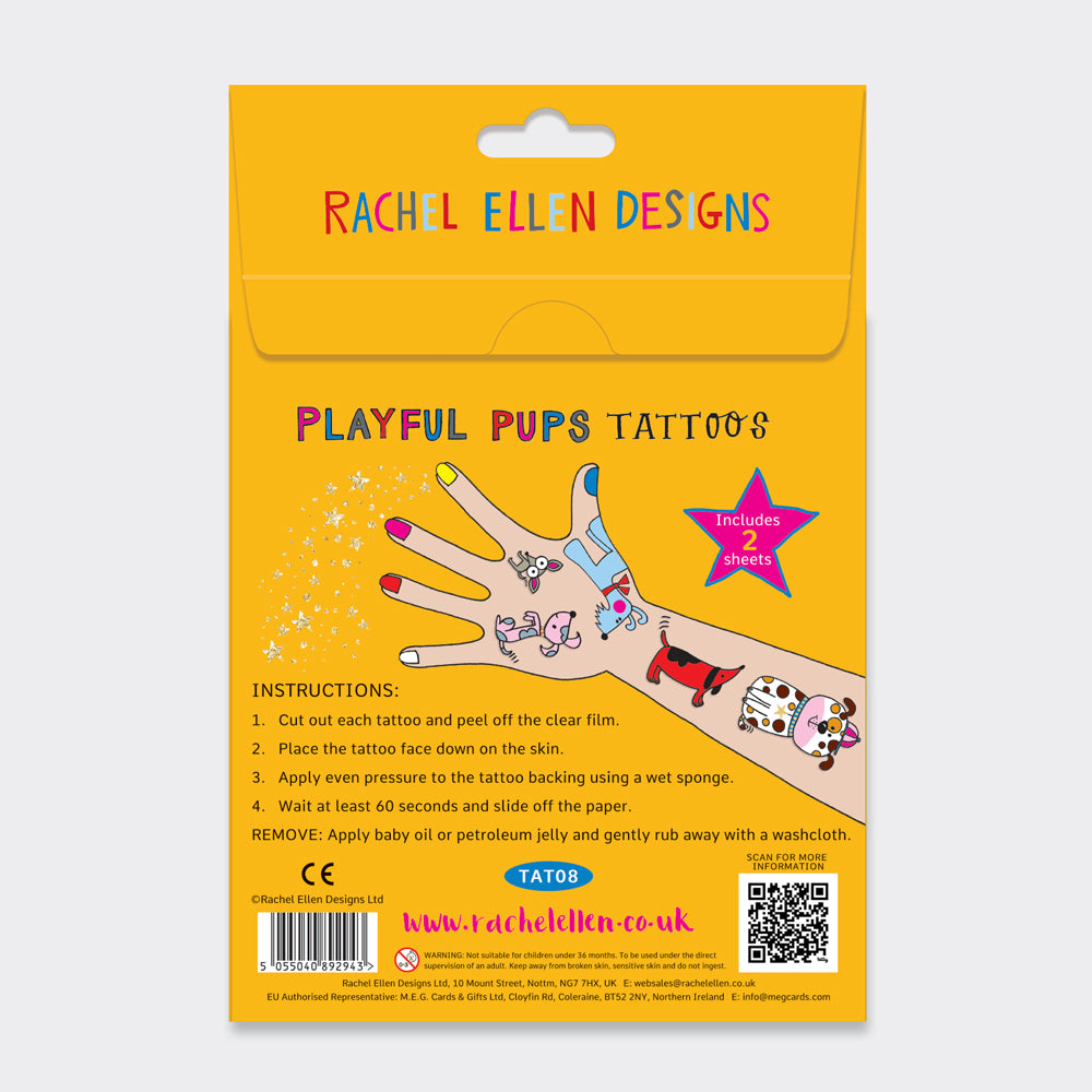 Playful Pups Tattoos