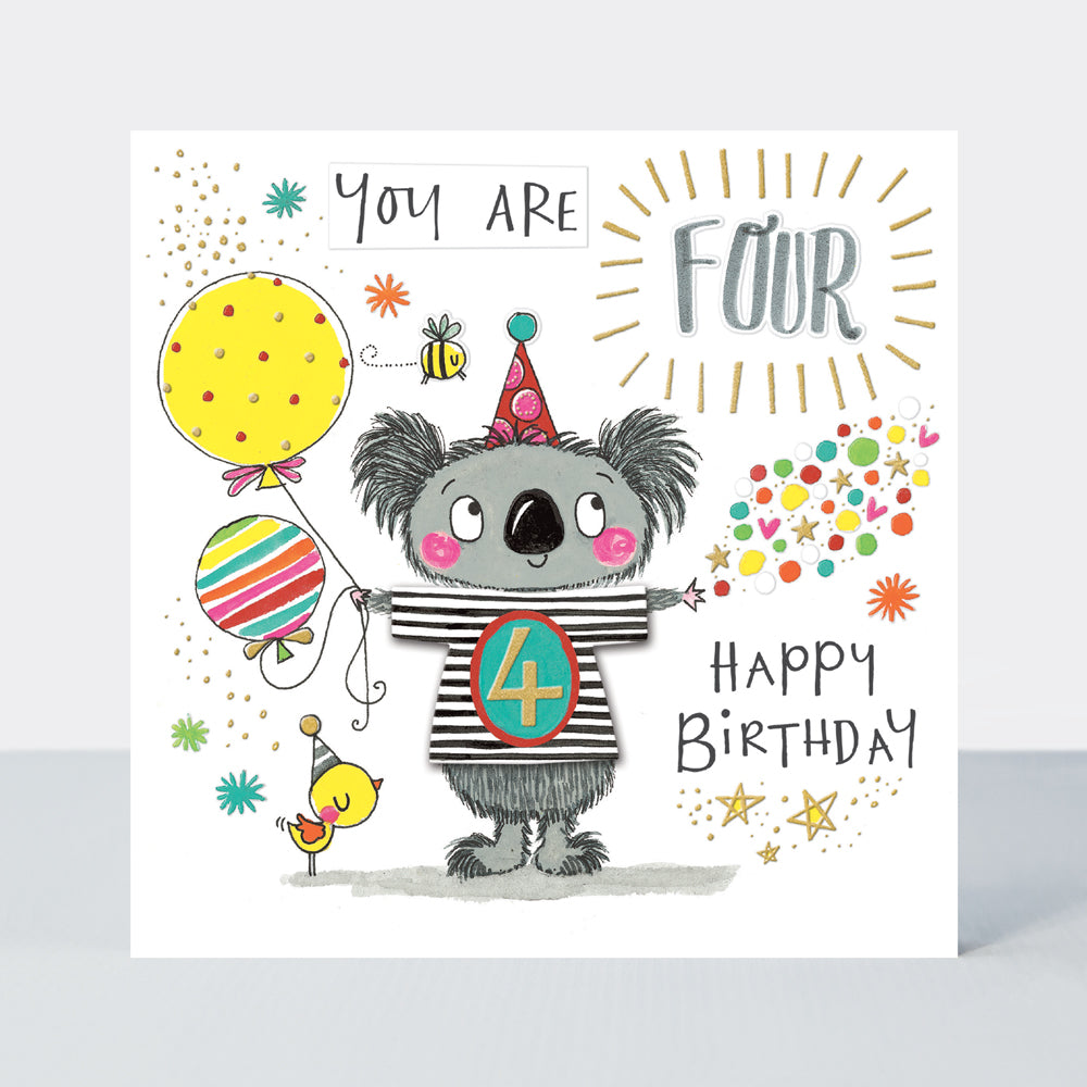 T-Party - Age 4/Koala &amp; Balloons