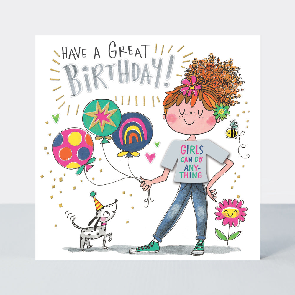 T-Party - Birthday/Girls Can Do Anything/Balloons
