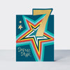 Tiptoes - Age 7 Birthday Card Boy - Star