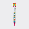 Pen with Rainbow Topper Six Colour Ballpoint Pen 24 Pens