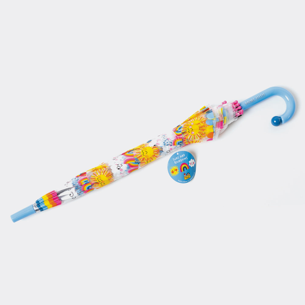 Umbrella - Sun, rainbows &amp; clouds