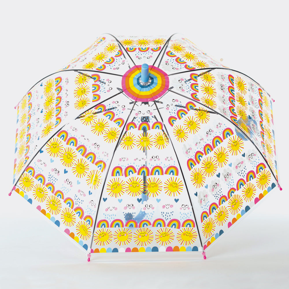 Umbrella - Sun, rainbows &amp; clouds