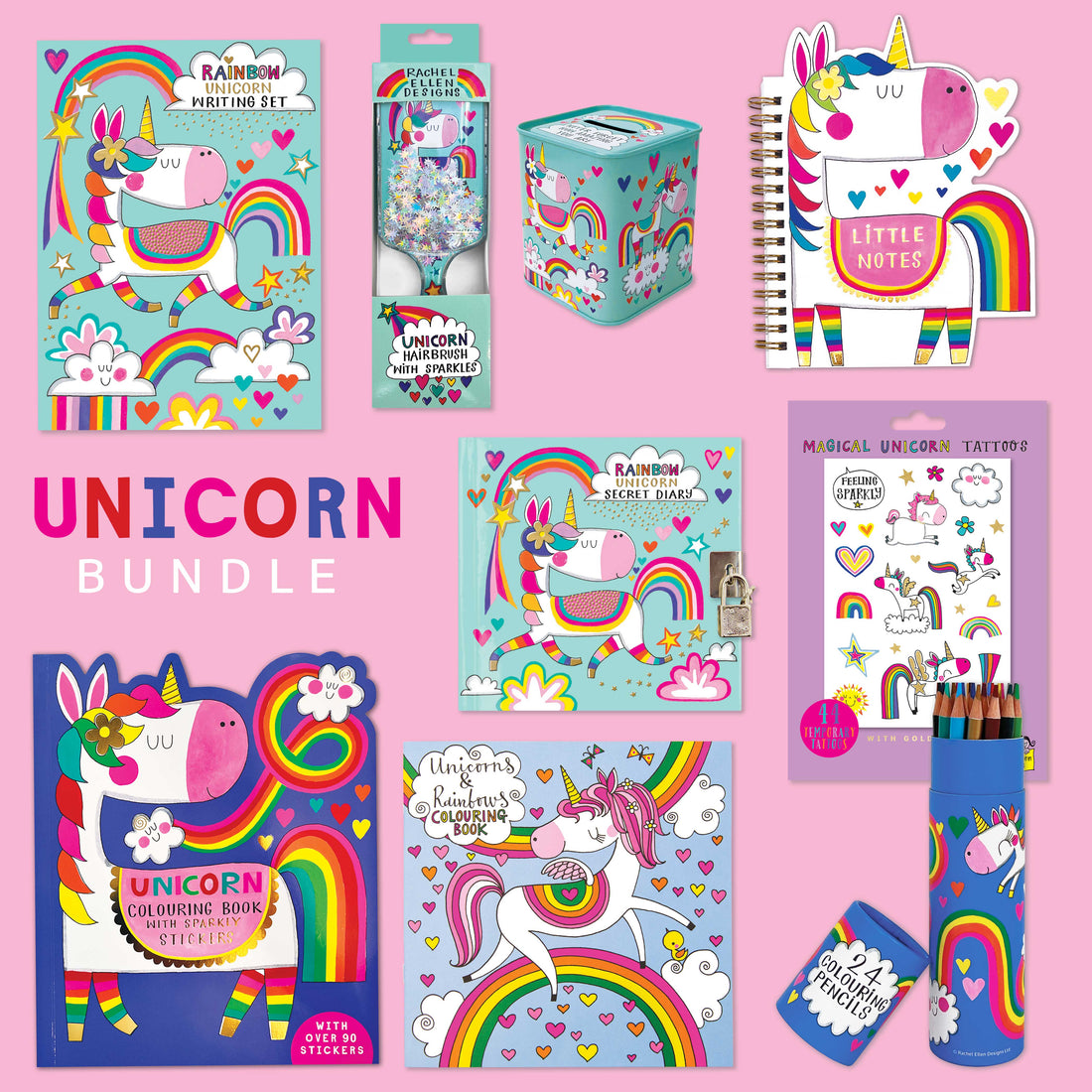 Rainbow Unicorn - Themed Collection Bundle