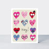 Valentine's Day Hey! - Love Heart Faces