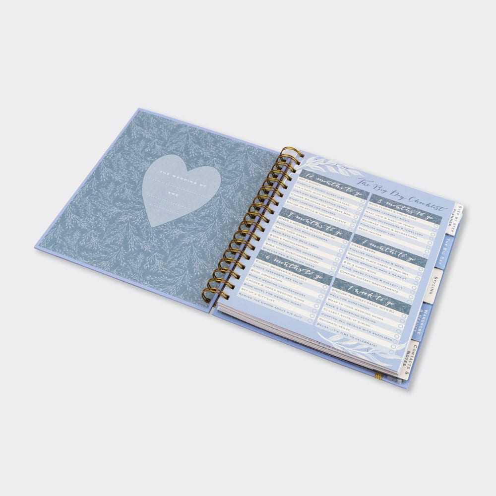 Wedding Planner - Powder Blue