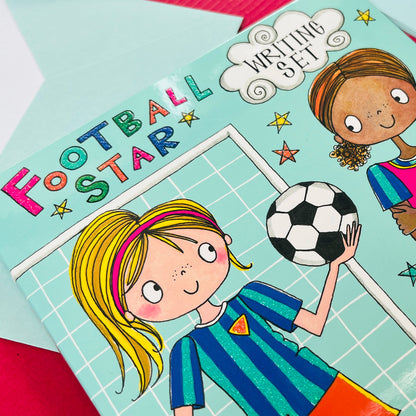 Writing Set - Football Star Girls