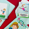 Writing Set - Football Star Girls