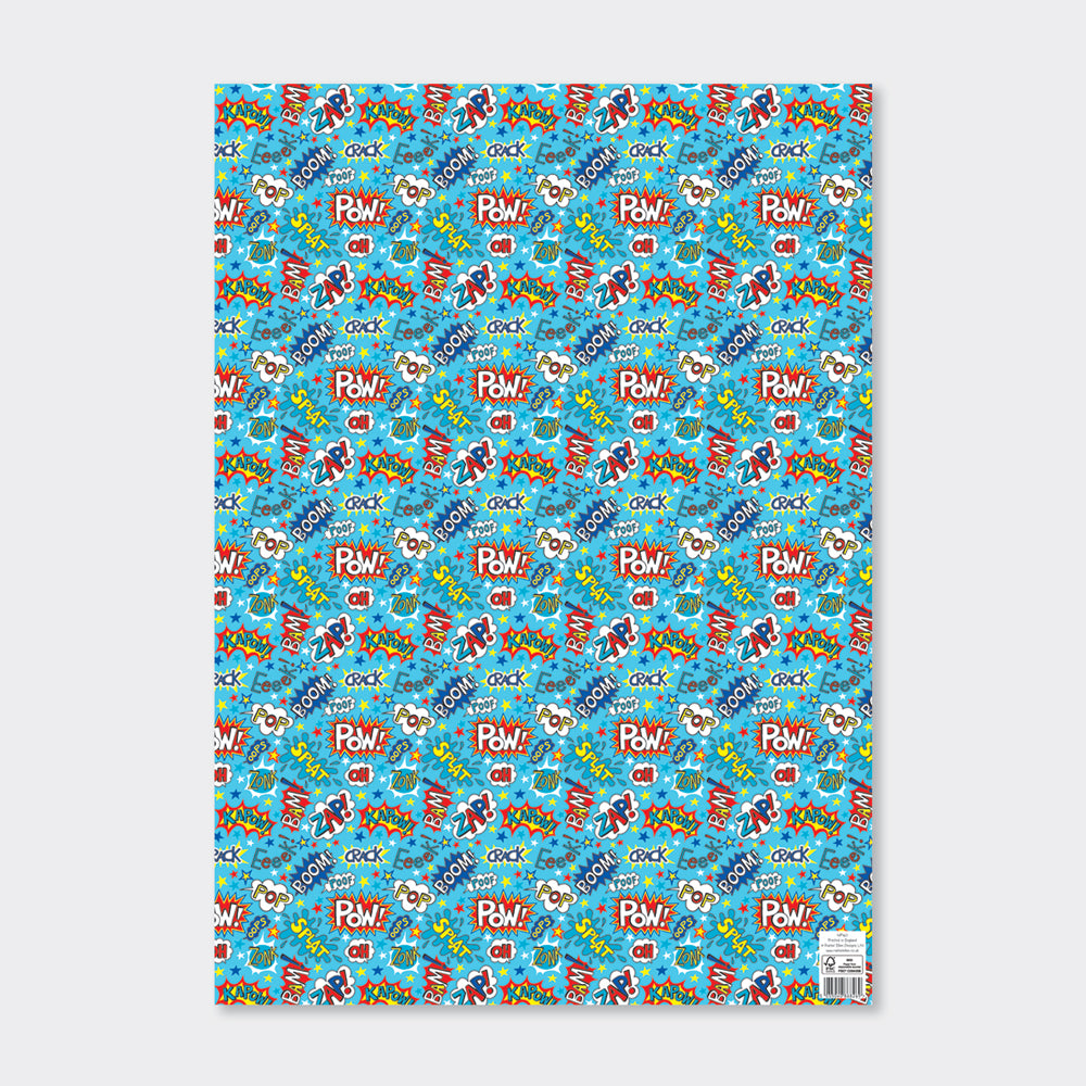 Flat Wrap  - Super Hero