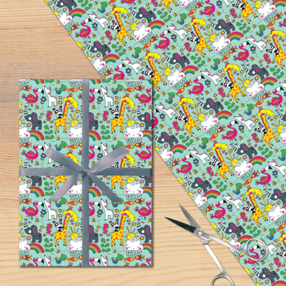 Flat Wrap - Love Our Planet