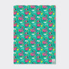 Flat Wrap - Happy B'day/Flamingos