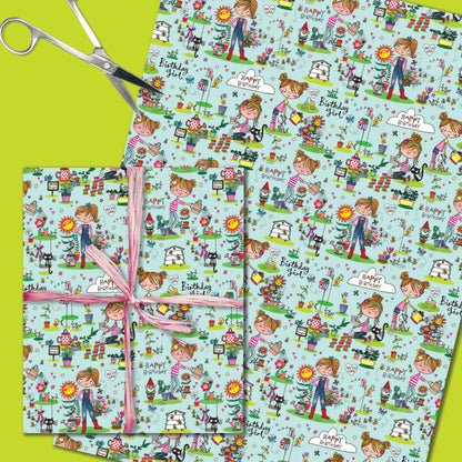 Flat Wrap- Little Gardener