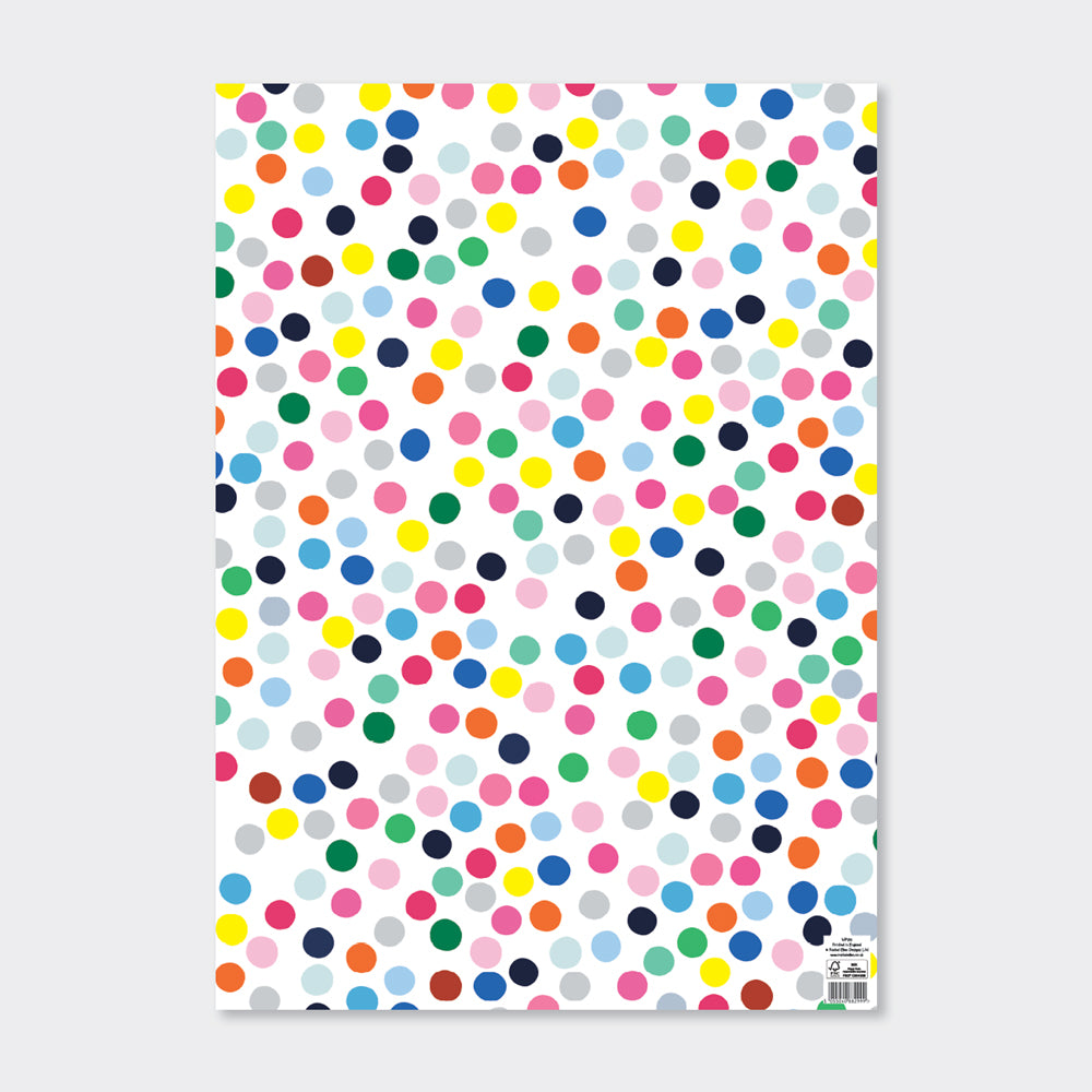Flat Wrap - Colourful Spots