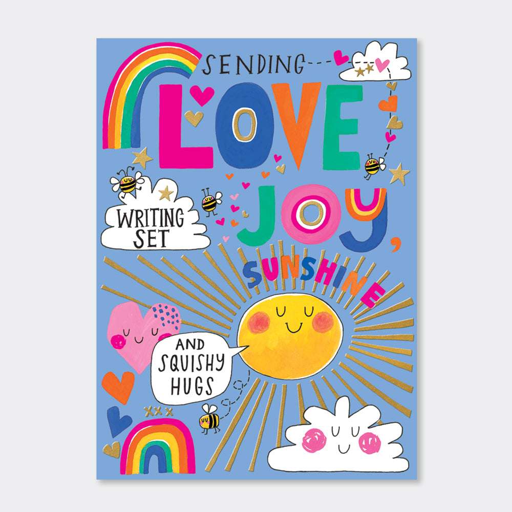 Writing Set - Love, Joy, Sunshine