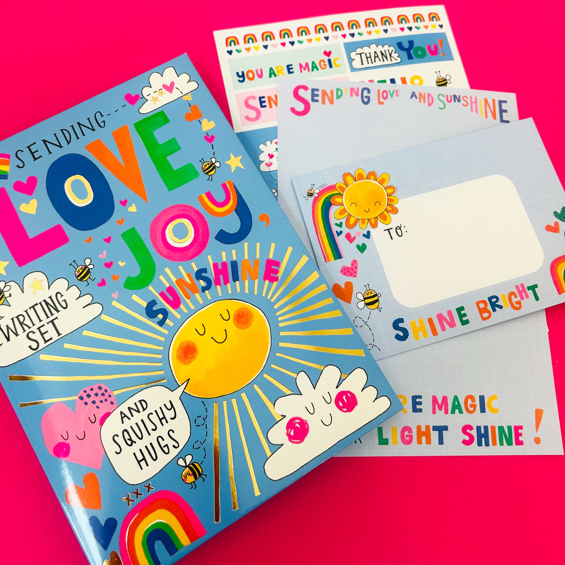Writing Set - Love, Joy, Sunshine