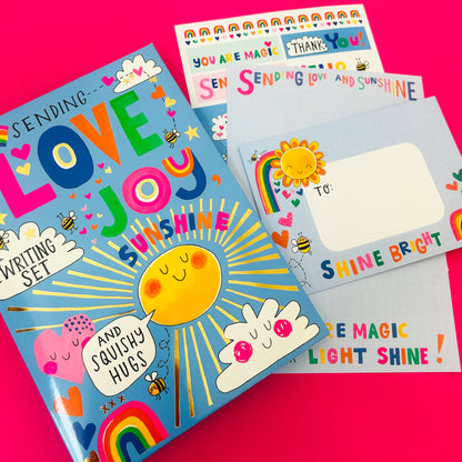 Writing Set - Love, Joy, Sunshine