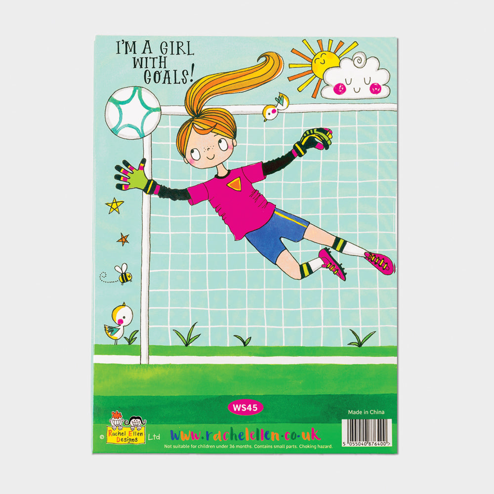 Writing Set - Football Star Girls