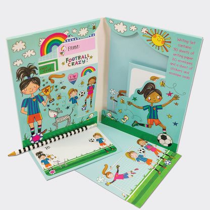Writing Set - Football Star Girls