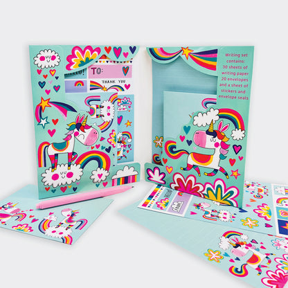 Writing Set - Rainbow Unicorn