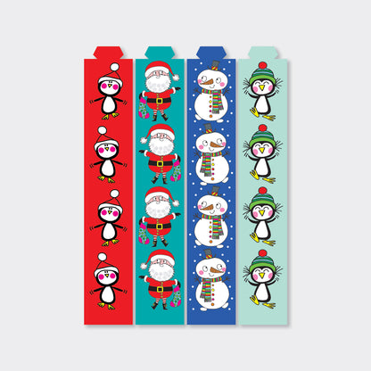 Paper Chains - Christmas Santa/Penguins/Snowmen