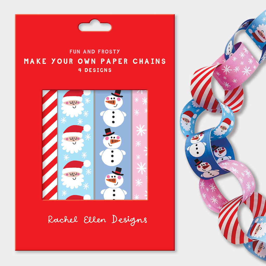 Paper Chains - Santa & Snowman
